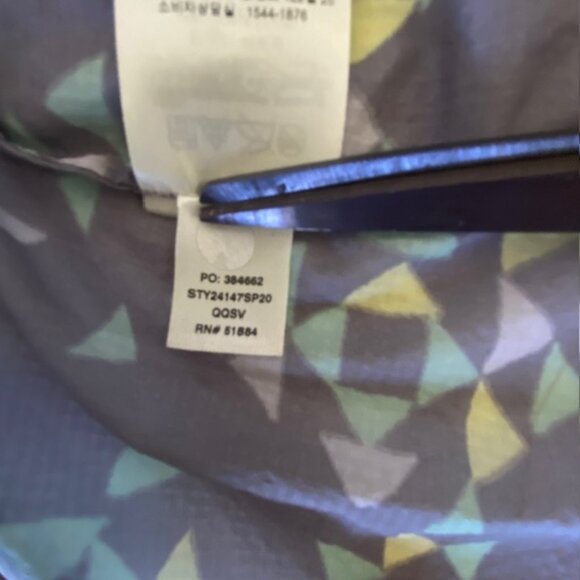 Patagonia Houdini Windbreaker Jacket Womens M Lavender Hooded Full Zip Coat - Picture 12 of 12